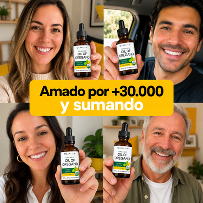 CARLYLE® /  aceite de orégano producto anti oxidante, inflamatorio y microbiano